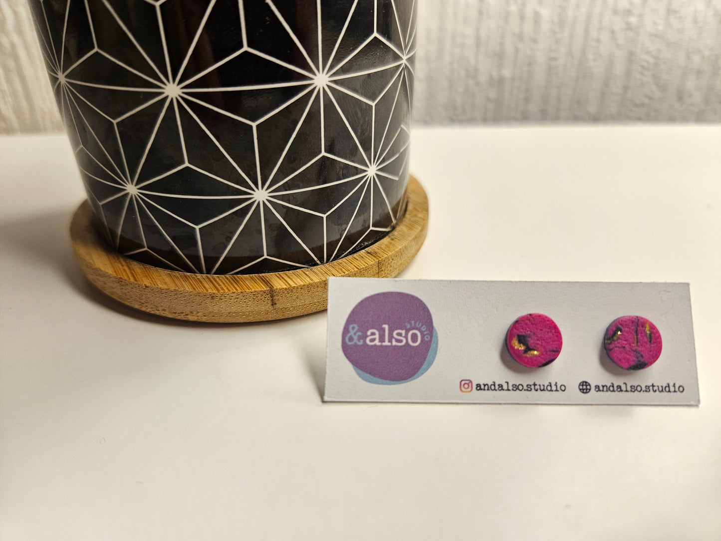 Block Party Jazzy Studs Small (6mm)