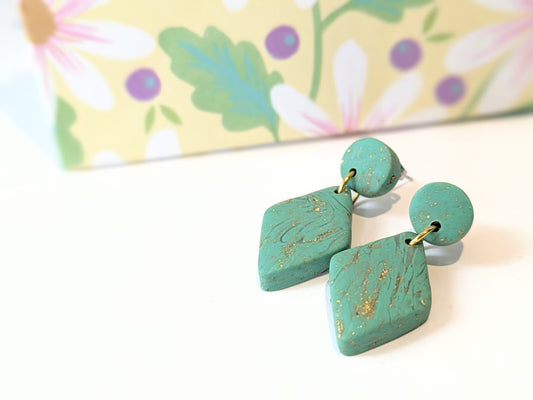 Minty Flecks Diamond Drops