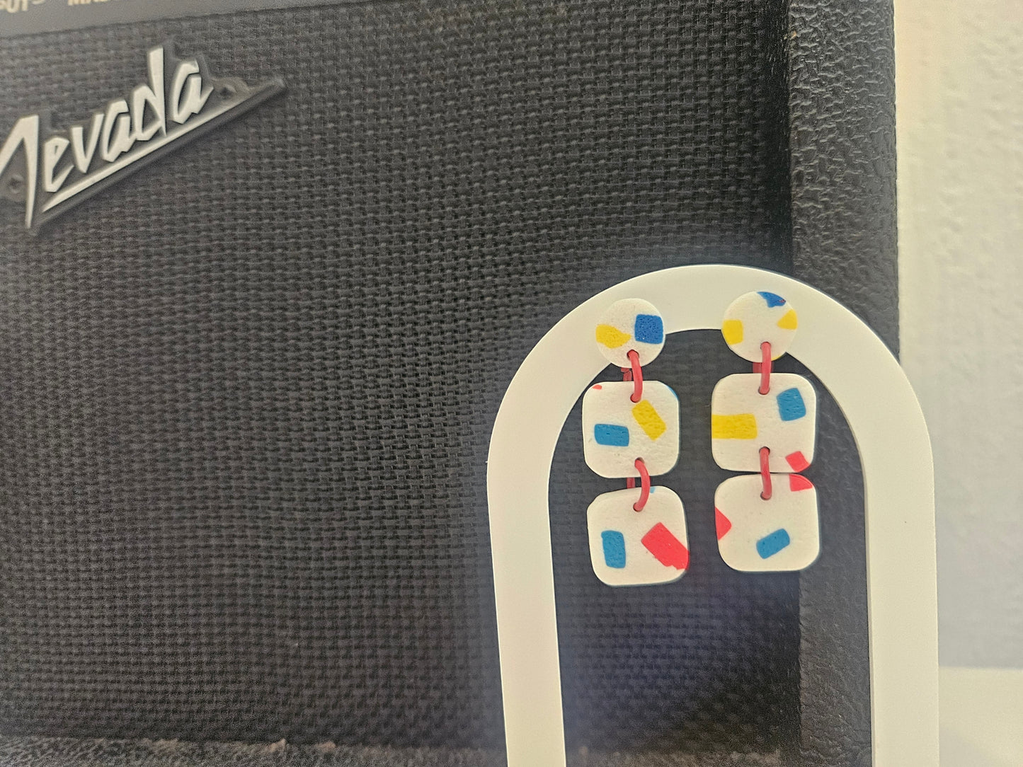 Confetti Pop Double Quad Dangles