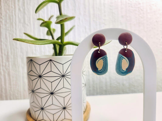 Waveform Rust Stud Drop